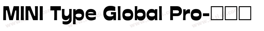 MINI Type Global Pro字体转换